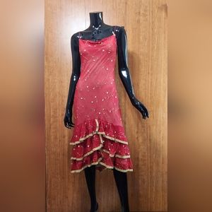 Betsey Johnson Vintage 90s Y2K Silk Ruffled Dress "Exquisite" 💃